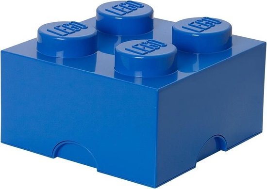 LEGO Storage Brick Opbergbox - 6L - Kunststof - Blauw