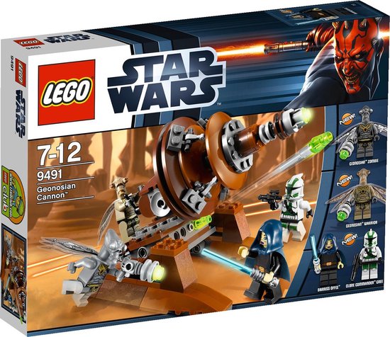 LEGO Star Wars Geonosian Cannon - 9491