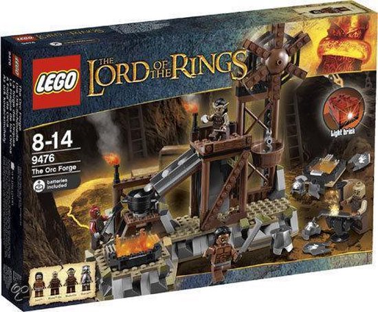 LEGO Lord of the Rings The Orc Forge - 9476