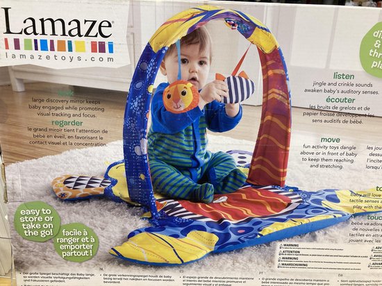 Babygym Lamaze Makai het Aapje speelkleed - baby speelgym TOMY