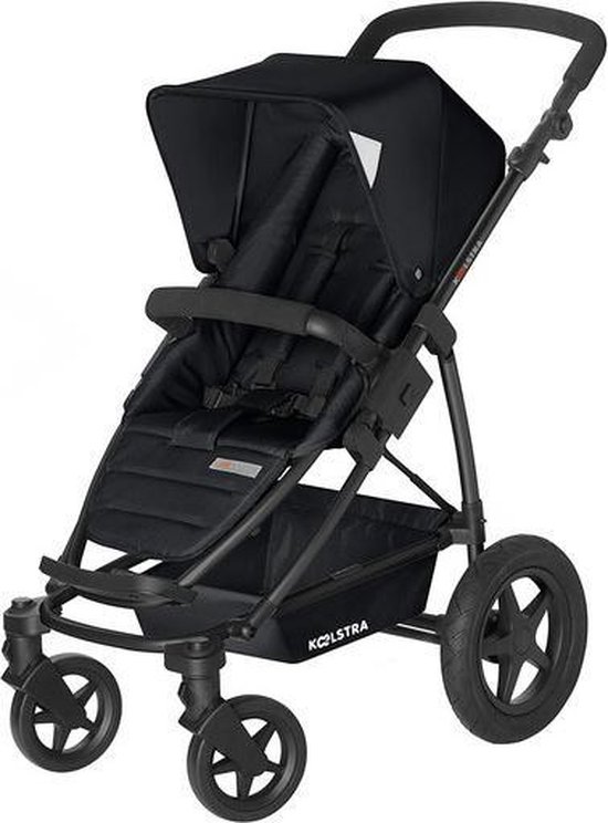 Koelstra Binque Daily Kinderwagen - Met Boodschappenmand Zwart