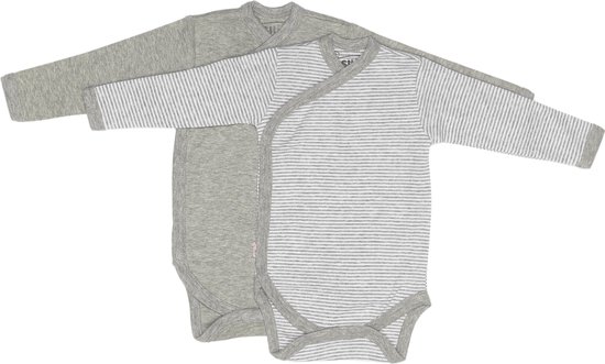 ISI Mini - Wikkelromper Teddy lange mouw