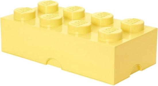 LEGO Storage Brick 8 Opbergbox - 12L - Kunststof - Geel