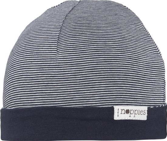 Noppies Kindermuts Jandino - Navy - Maat 0M-3M