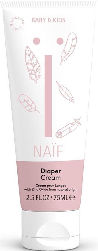 Naïf Natuurlijke luierzalf met zink -  voor baby & kind - 75ml