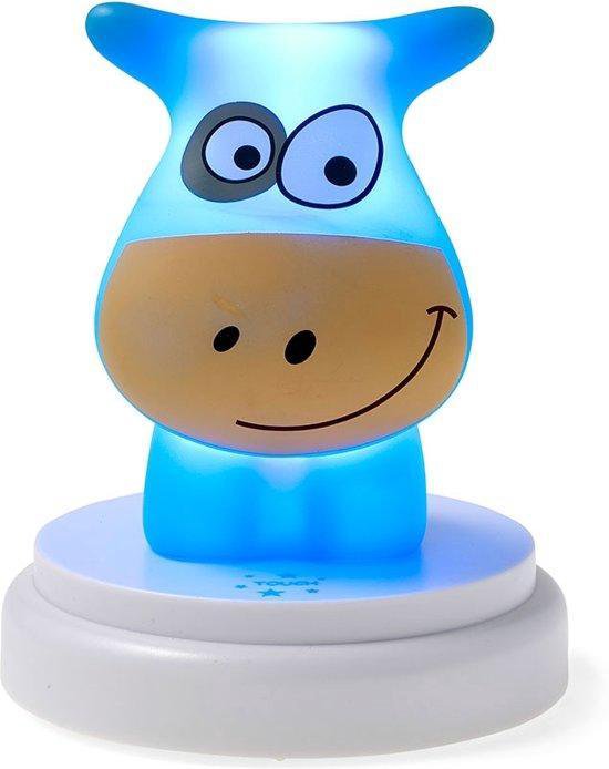 Alecto NAUGHTY COW - LED nachtlampje, koe, blauw