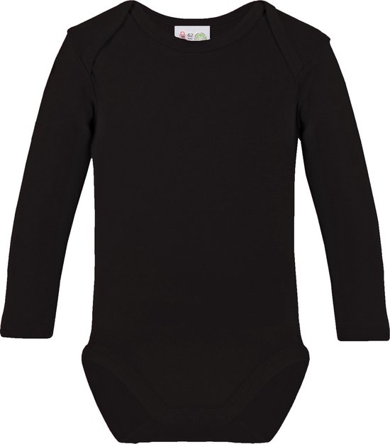 Link Kidswear Unisex Rompertje - Zwart - Maat 62/68