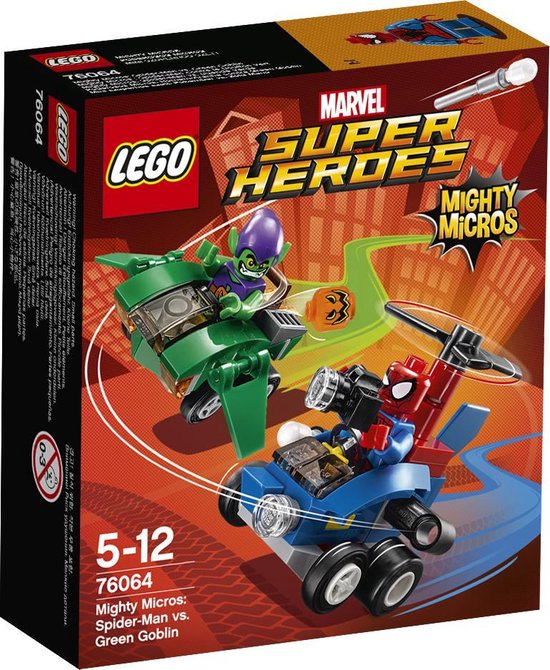 LEGO Marvel Super Heroes Spider-Man Mighty Micros: Spider-Man vs. Green Goblin - 76064