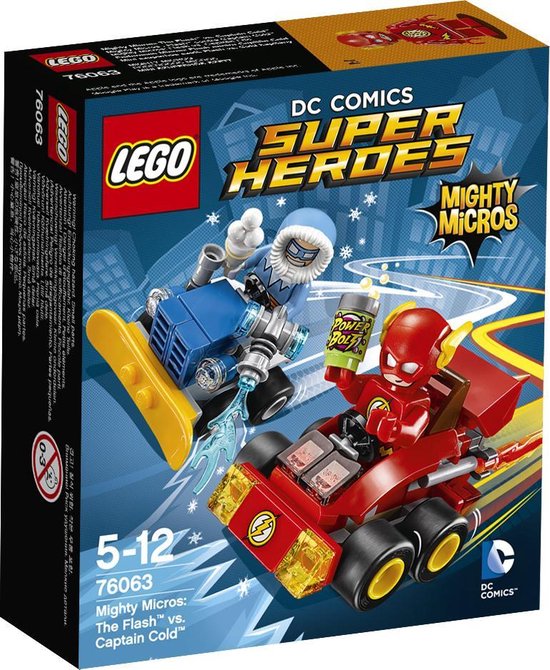 LEGO Super Heroes Mighty Micros The Flash vs. Captain Cold - 76063