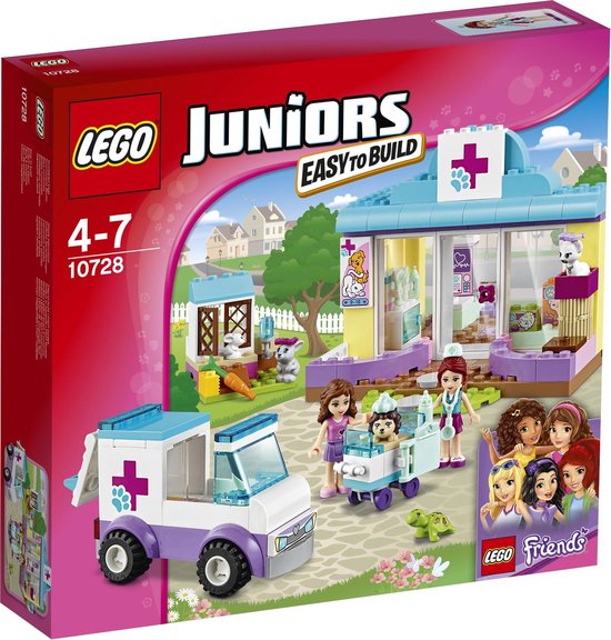 LEGO Juniors Friends Mia’s Dierenkliniek - 10728
