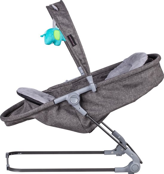 X Adventure  babysitter 2 in 1 luxe X Line Chardonnay/grijs