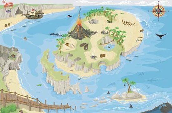 Speelmat Piratenwereld