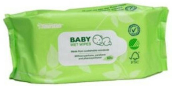 SmartKids ecologische billendoekjes – 12 x 60 stuks