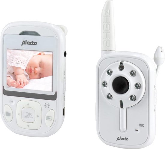 Alecto DVM-120 Babyfoon met camera - Wit