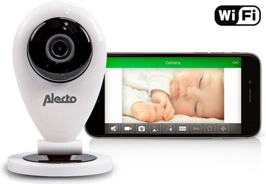 Alecto DVC-105IP Babyfoon met camera / Wit