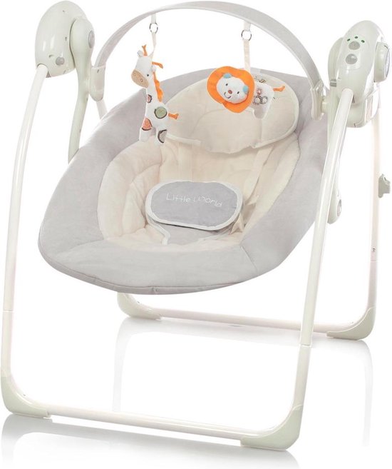 Little World Baby Swing Dreamday Grijs