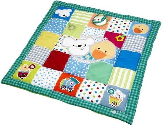 Babykleed Imaginarium - Speelkleed Baby - Zacht Kleed - Vierkant - Boxkleed Inclusief Tas - 98 x 98 cm