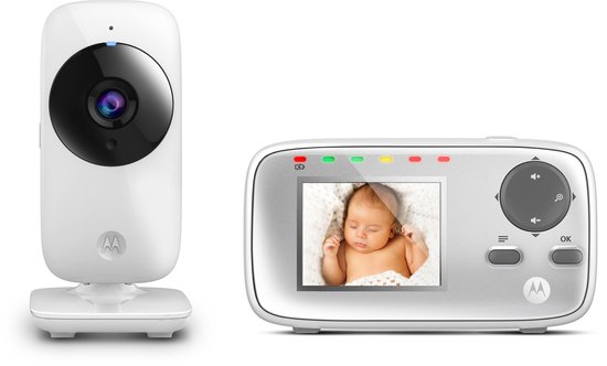 Motorola MBP-482 Babyfoon met camera 2.4"