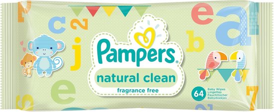 Pampers babydoekjes Complete Clean - 12 x 64 doekjes - volumedoos