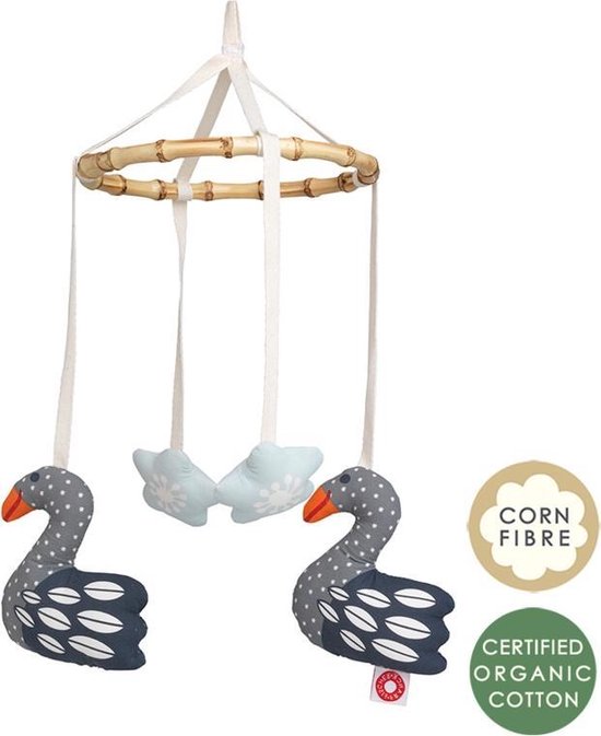 Franck & Fischer Babymobiel - Zwaan grijs