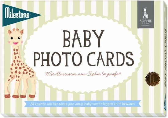Milestone Baby Mijlpaalkaart - Sophie la Girafe