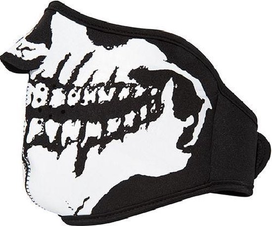 Gezichtsmasker mondkapje skull mond masker motor bandana skelet mask doodskop