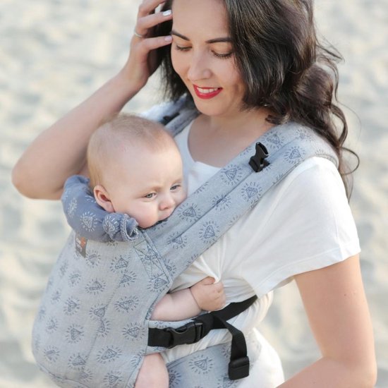 Love and Carry® Dlight FWC ergonomische draagzak "Diamonds"