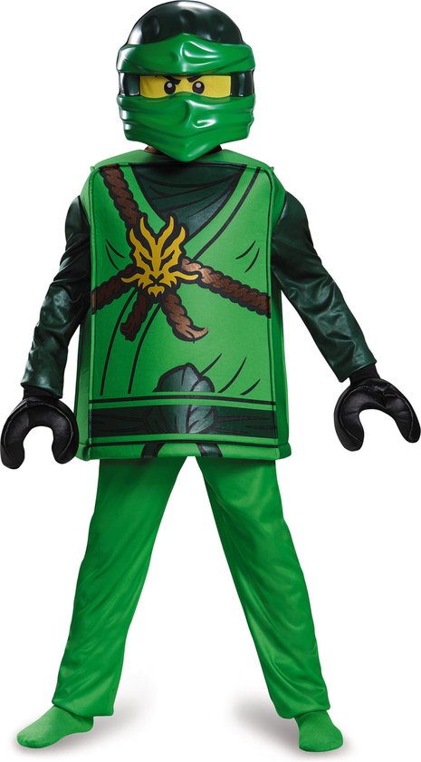 Lego Ninjago verkleedkleding Lloyd Deluxe Kostuum: 134/140
