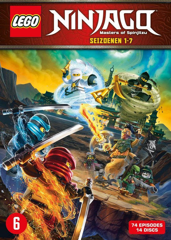 LEGO Ninjago : Masters Of Spinjitzu - Seizoen 1 t/m 7
