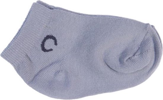 Organische Babysokken Grijs 6 - 12 maanden