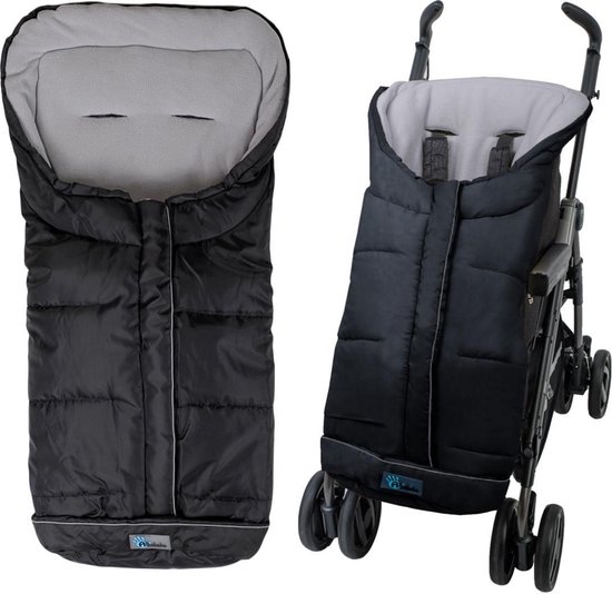 Altabebe - Voetenzak Buggy Universeel - Active Zwart/Grijs 6-36 mnd