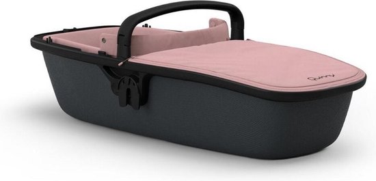 Quinny Zapp Lux Carrycot Reiswieg - Blush on Graphite