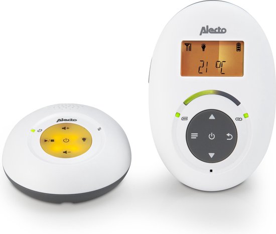 Alecto Baby DBX-125 Full Eco DECT Babyfoon met display, lange standby