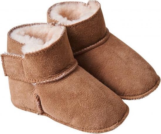 Fellhof - Baby slofjes - Bruin - Maat 20-21