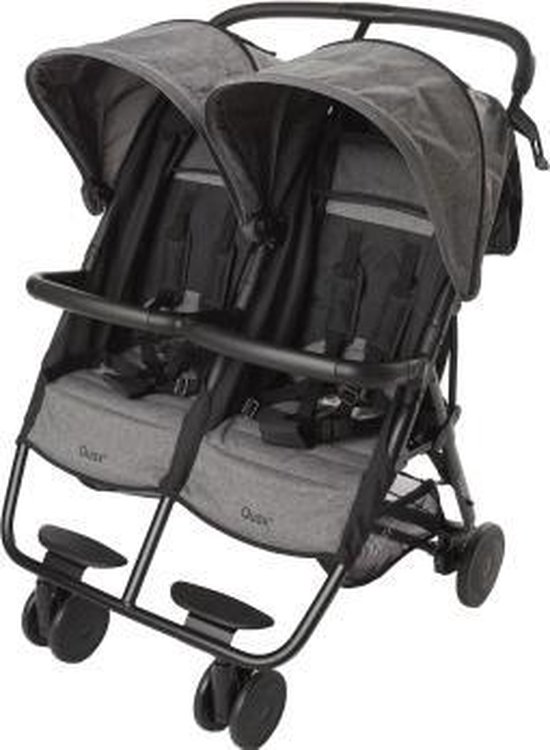 QUAX BUGGY - COMPACT XL - TWEELING - LINEN GREY