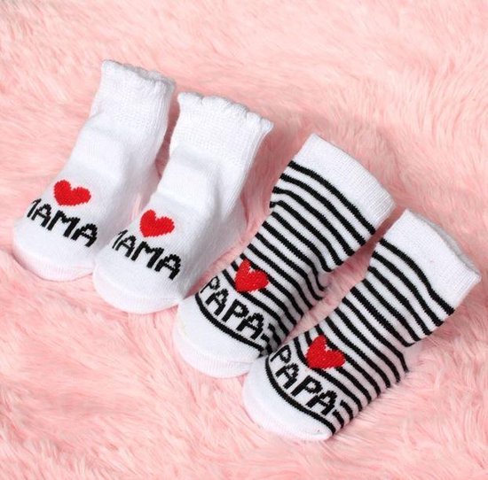 babysokjes | I love papa | sokken | papa | newborn