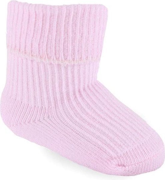Soft Touch babysokjes newborn roze