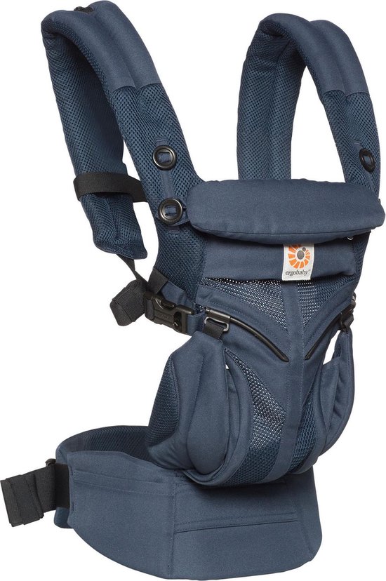 Ergobaby Omni 360 Cool Air Mesh Draagzak Baby - Midnight Blue