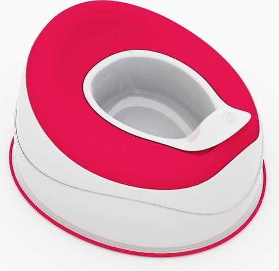 Plaspotje Prince Lionheart pottyPOD SQUISH zeer zachte zit en comfortabel zit - Fuchsia
