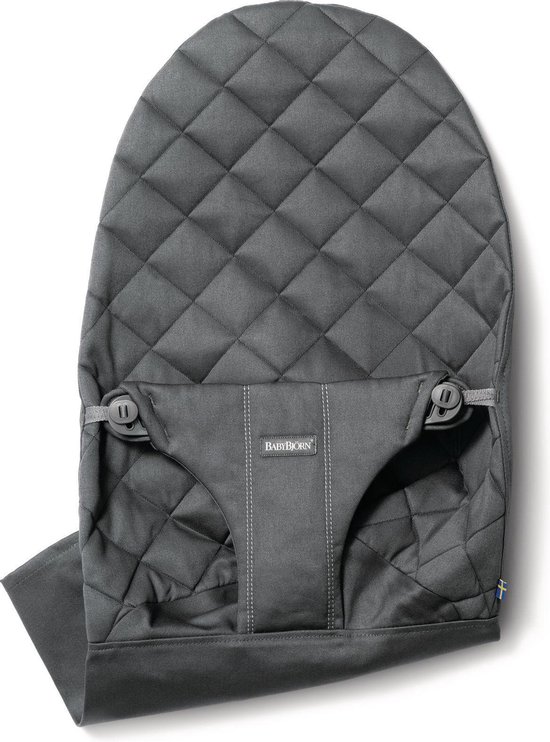 BABYBJÖRN Stoffen Zitting voor BABYBJÖRN Wipstoel - Cotton - Antraciet
