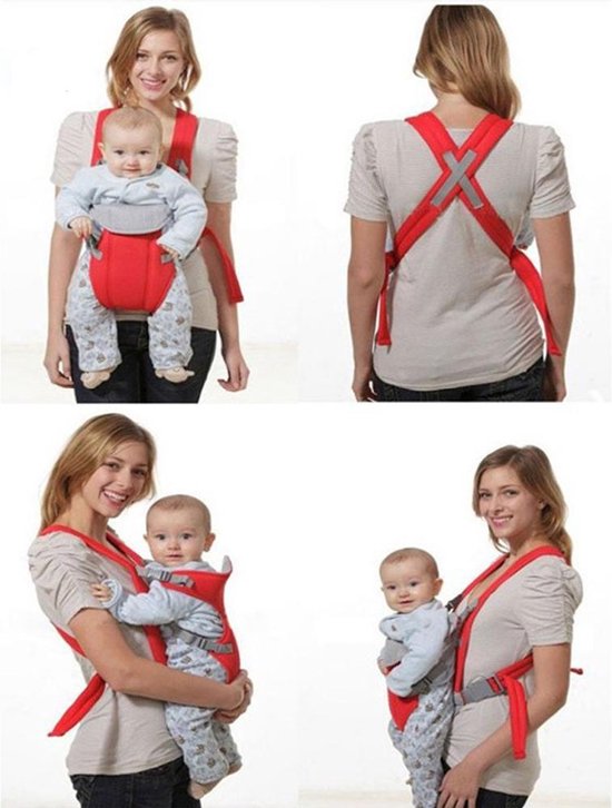 Baby Carrier - Draagzak - Rood