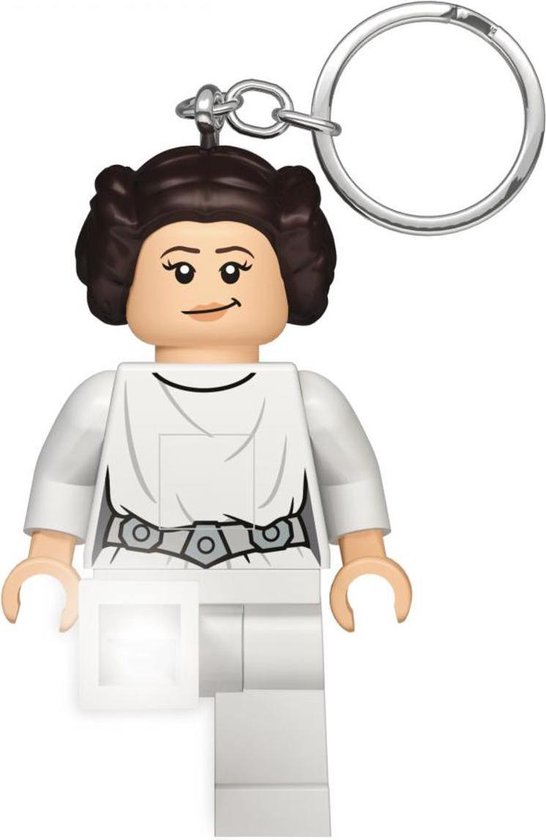 LEGO: Princess Leia - LED Licht Sleutelhanger