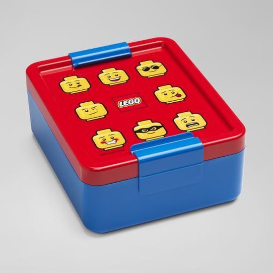 LEGO Iconic Broodtrommel Classic - 17x13,5x6,9 cm - Blauw