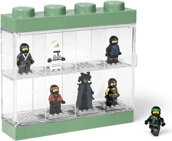 Opbergbox Ninjago Minifiguur 8, Groen - LEGO