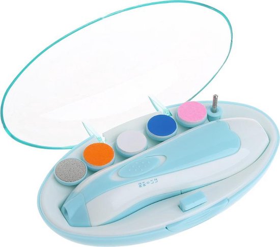 Electrische Baby nagelknipper nagelschaartje nagelvijl nageltrimmer nagelsetje - veilig en zacht - voor baby en volwassenen - ultra stil (slapend knippen) - draadloos