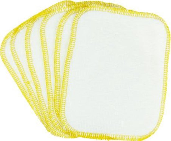 BilliesBox doekjes - Wasbare doekjes - Geel