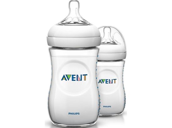 Philips Avent SCF033/27 Natural babyfles - 1m+ - Langzame toevoer