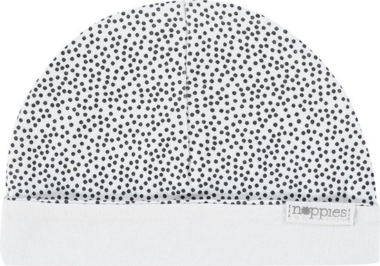 Noppies Kindermuts Marjolein - White - Maat 0M-3M