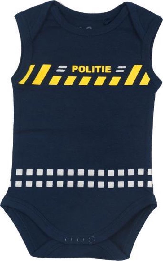 Fun2Wear Unisex Politie romper - Navy - Maat 62/68
