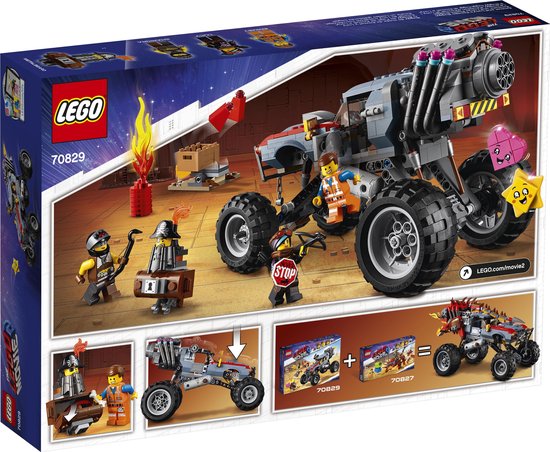 LEGO The Movie 2 Emmets en Lucy's Vlucht Buggy! - 70829
